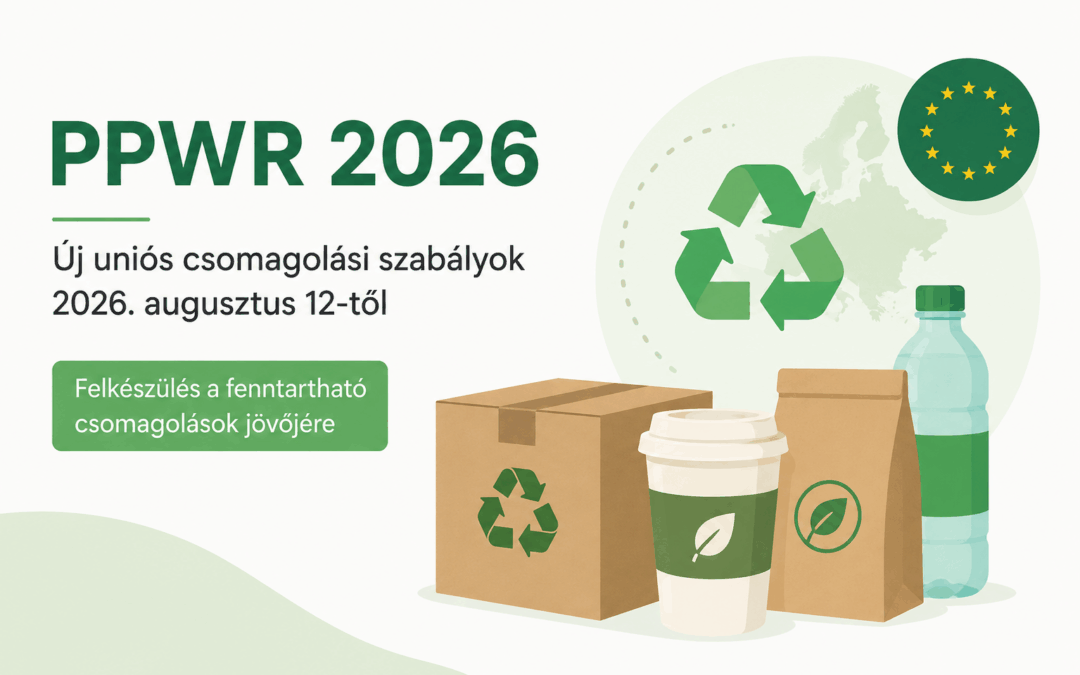 PPWR közérthetően: Az EU új csomagolási hulladék rendelete